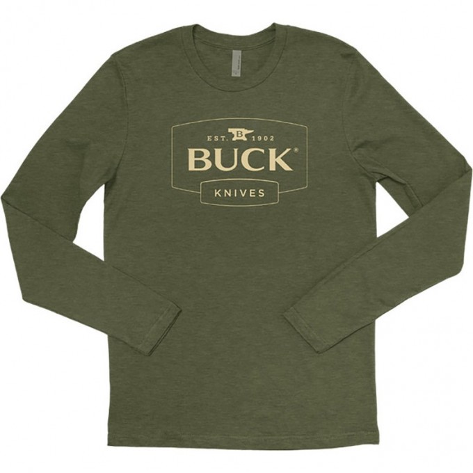 Футболка с длинным рукавом BUCK 13416L MENS BUCK LONG SLEEVE TEE L B13416L